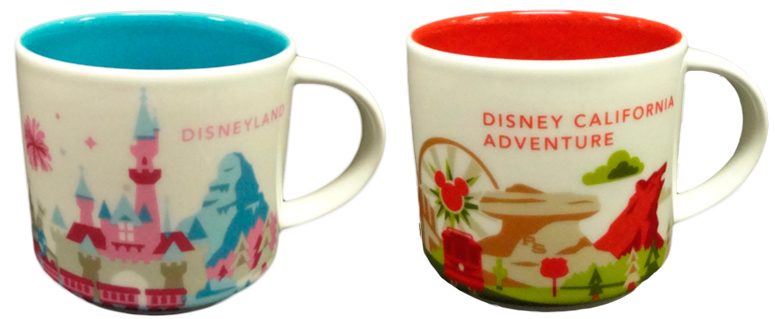 Starbucks “You are here” mugs get a Disney spin!