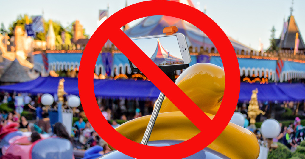 Selfie Sticks banned at Walt Disney World. Is Disneyland next?