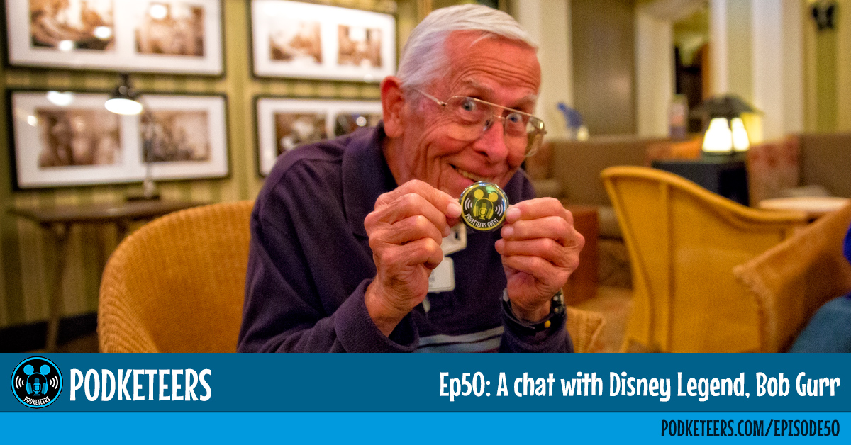 Ep50: A chat with Disney Legend, Bob Gurr