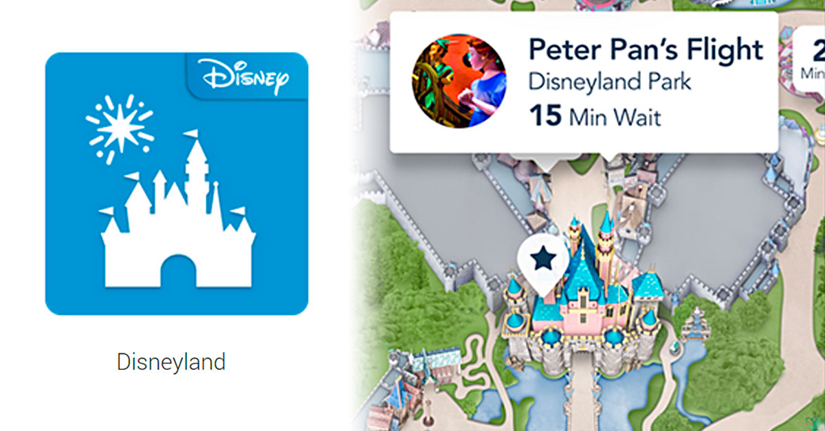 Disneyland’s official park app