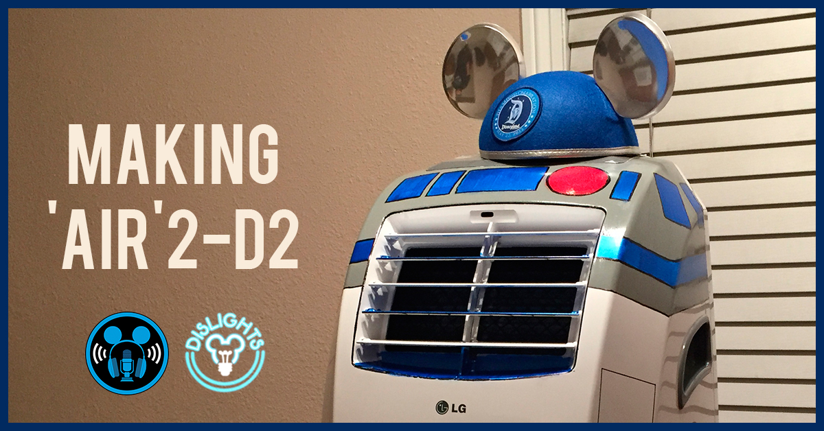 Making ‘Air’2-D2 (an R2-D2 themed portable A/C unit)