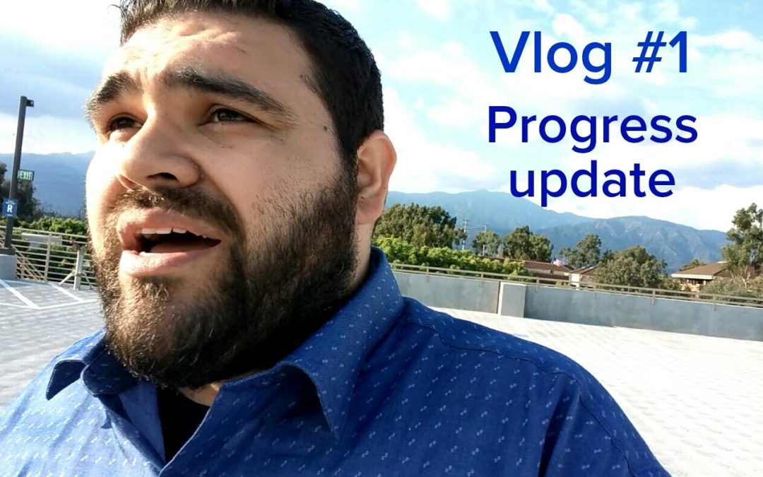Vlog #1: Quick progress report
