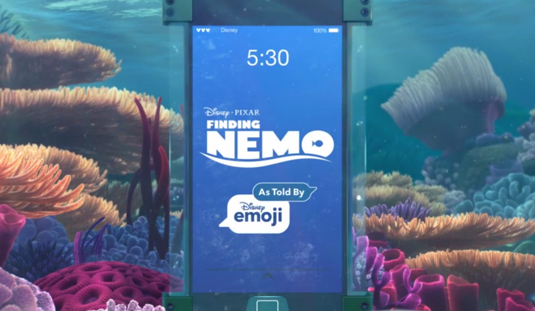 Finding Emoji (An emoji retelling of Finding Nemo)