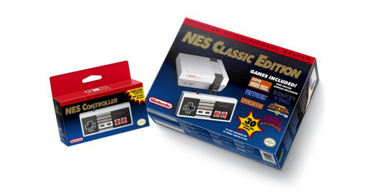 New Mini-NES with built-in games coming this Fall!