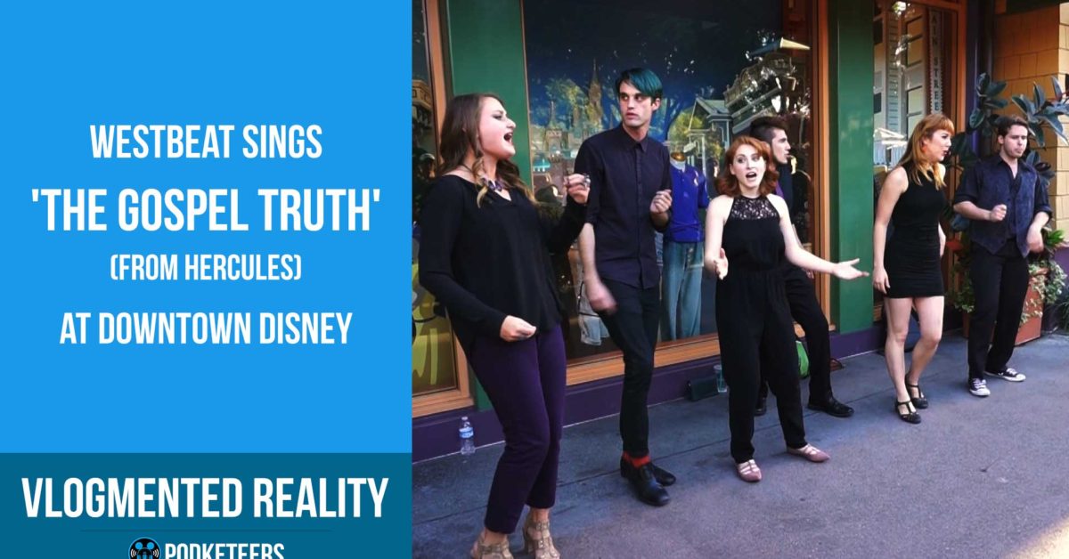 WestBeat sings ‘The Gospel Truth’ at Downtown Disney, Anaheim