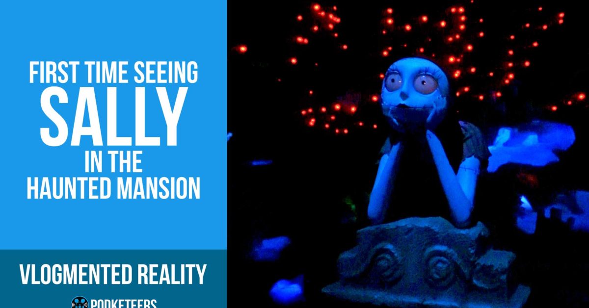 First Time Seeing Sally In The Haunted Mansion (Vlogmented Reality)