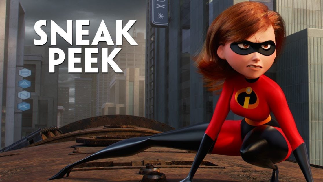 Incredibles 2 Olympics Sneak Peek