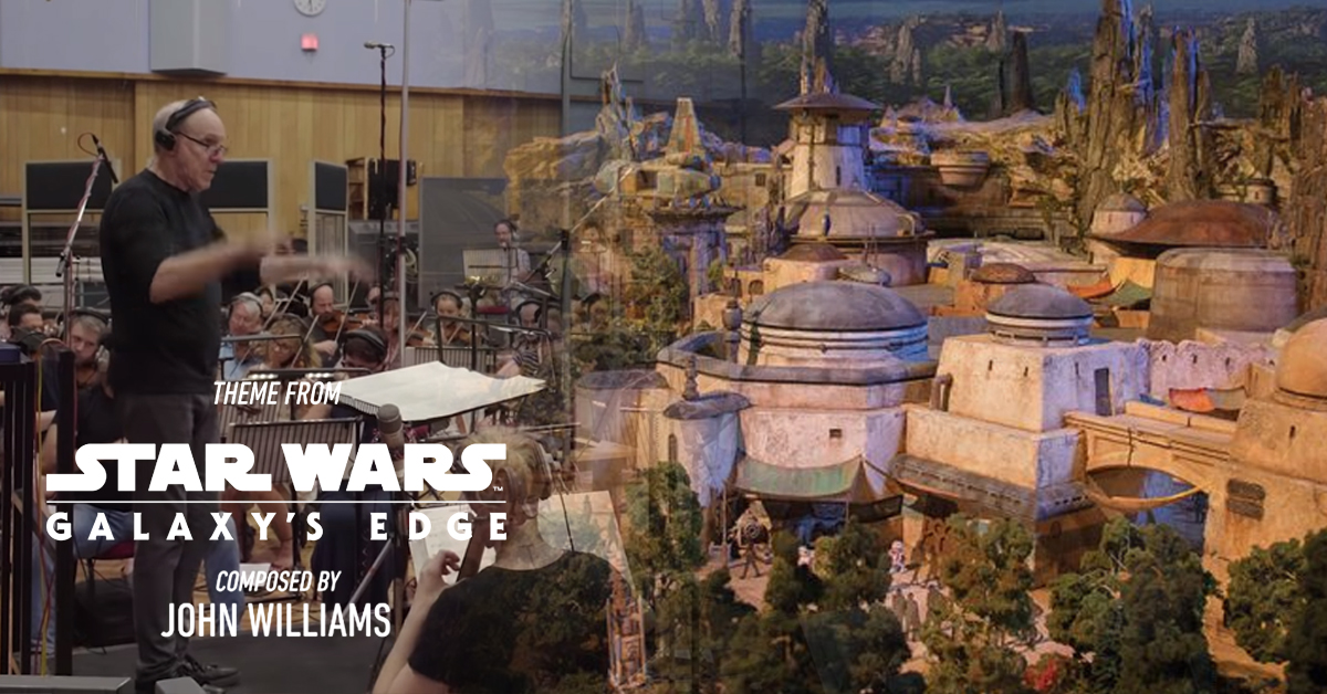 John Williams creates original scores for Star Wars: Galaxy’s Edge