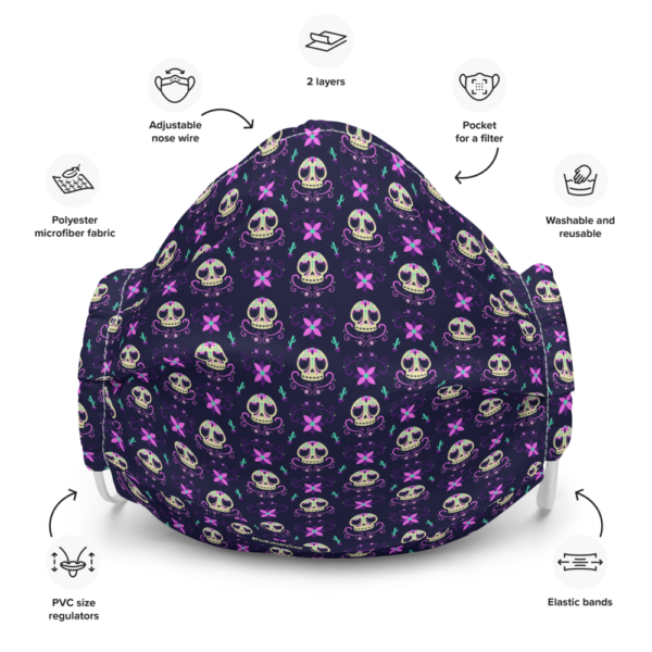 Sugar Skull Face Mask v2 - Image 7