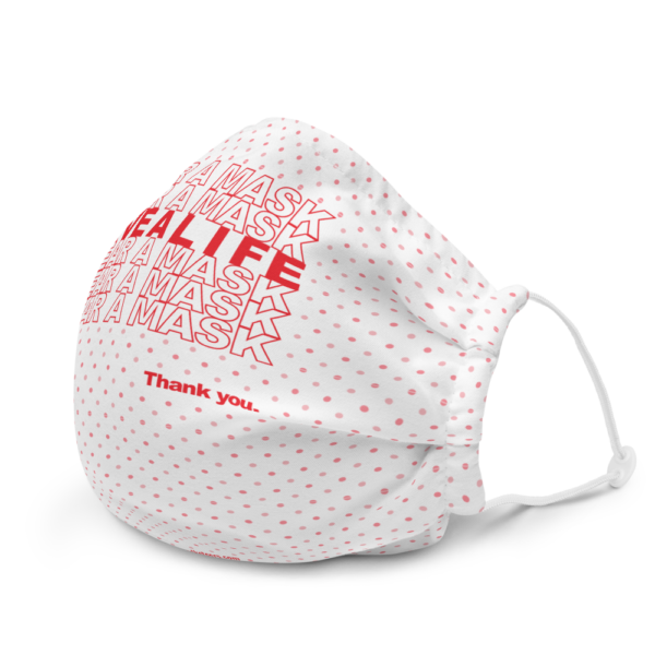 Wear A Mask, Save A Life Face Mask - Image 3