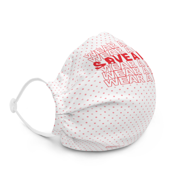 Wear A Mask, Save A Life Face Mask - Image 2