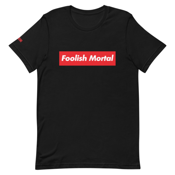 Foolish Mortal Red Strip T-Shirt