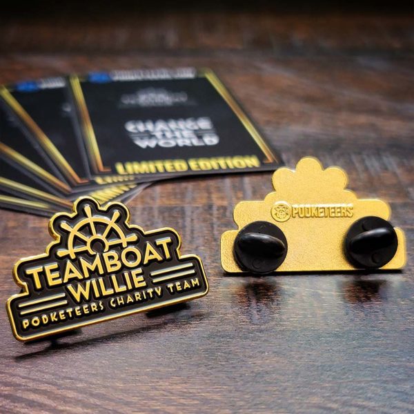 Teamboat Willie Limited Edition Gold Pin